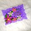 Multicolor quilled flowers birthday card