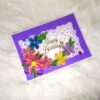 Happy Birthday Purple card