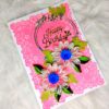 IMG20220823210841 Sparkling White Quilled Flowers Birthday card