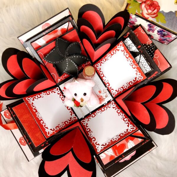IMG20220829165300 3 Layer Love Birthday Explosion box