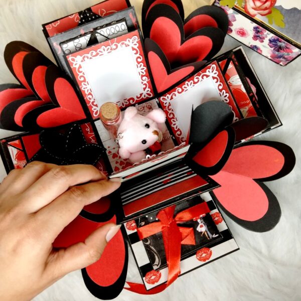 IMG20220829165326 3 Layer Love Birthday Explosion box