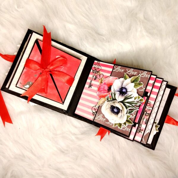 Love Themed Pocket Mini Scrapbook - LM2 image Love Themed Pocket Mini Scrapbook - LM2 image