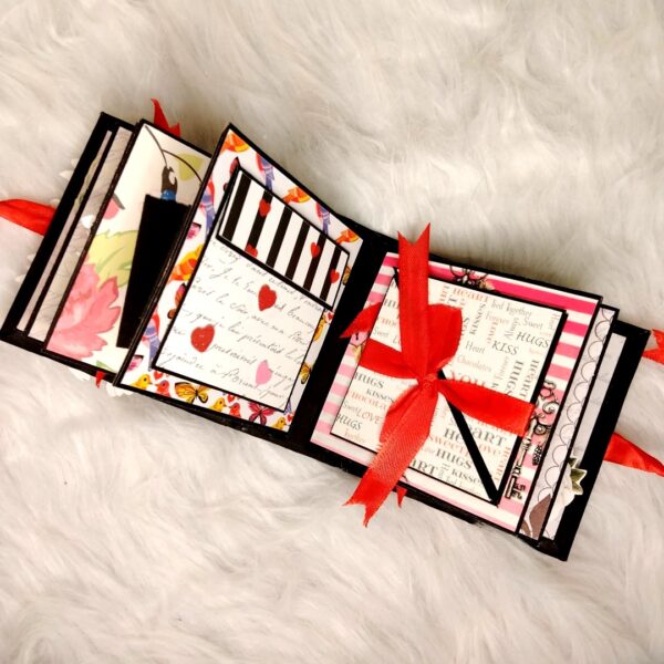 Love Themed Pocket Mini Scrapbook - LM2 image Love Themed Pocket Mini Scrapbook - LM2 image