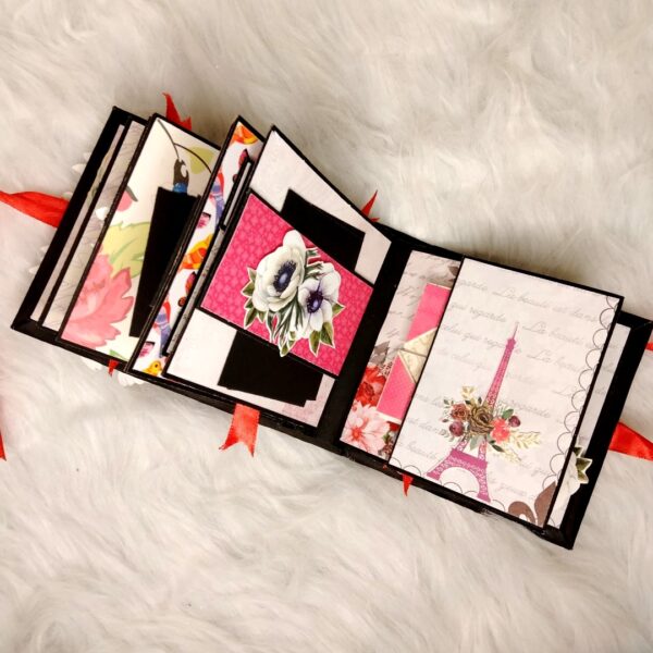 Love Themed Pocket Mini Scrapbook - LM2 image Love Themed Pocket Mini Scrapbook - LM2 image