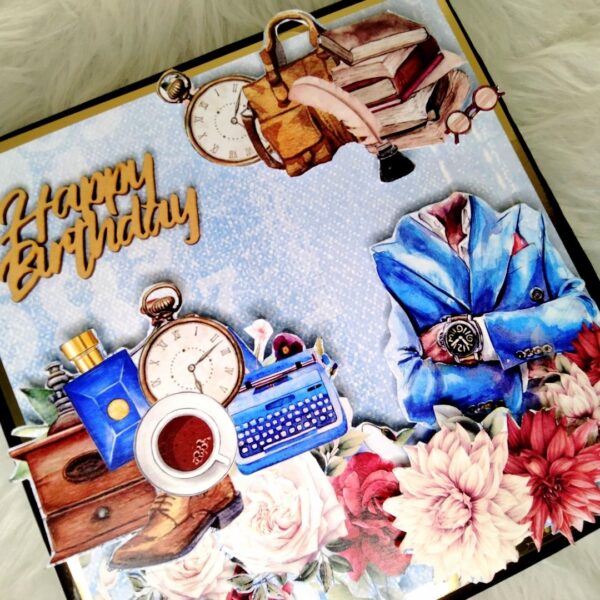IMG20221101101437 Male Theme Handmade Scrapbook