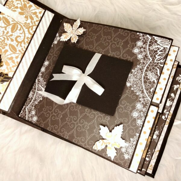 IMG20221101102253 Black & Gold Themed Memories Scrapbook