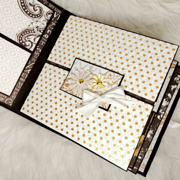 IMG20221101102310 Black & Gold Themed Memories Scrapbook
