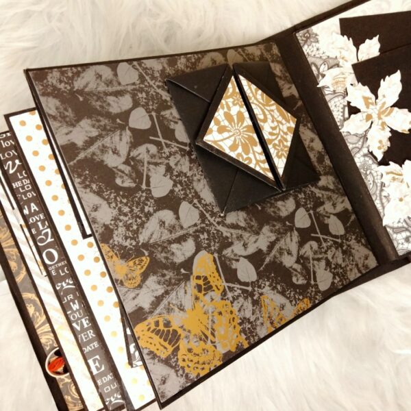 IMG20221101102415 Black & Gold Themed Memories Scrapbook