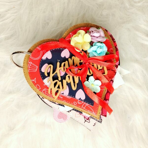 IMG20221101103923 Heart shaped mini scrapbook