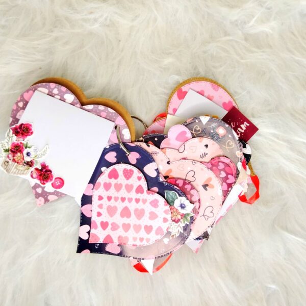 IMG20221101104736 Heart shaped mini scrapbook