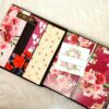 Love themed scrapbook with shaker cover
