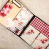 Love themed scrapbook with shaker cover
