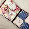 Love themed scrapbook with shaker cover