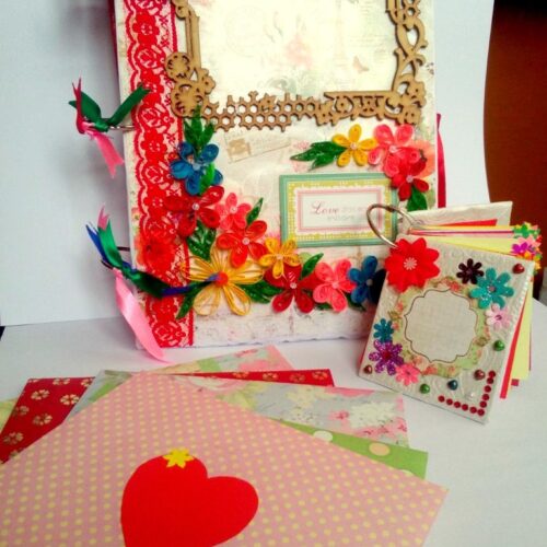 Love Scrapbook Combo With Envelopes and Mini booklet image