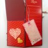 Sparkling Hot Red Pop Up Card In Box image