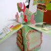 Sparkling Blue Love and Birthday Pop Up Card in Box image