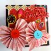 Love you My Birthday Girl Explosion Box Handmade image