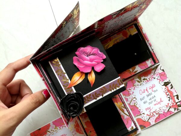 Black Themed Love Explosion Box image Black Themed Love Explosion Box image
