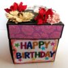 Love and Birthday Explosion Box With Battery Light Cake image