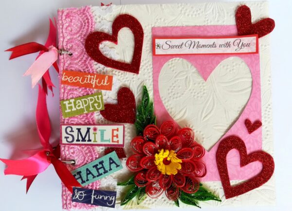 Sweet Moments Handmade Origami Scrapbook image Sweet Moments Handmade Origami Scrapbook image