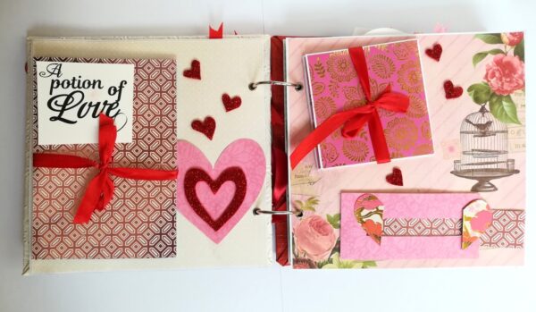 Sweet Moments Handmade Origami Scrapbook image Sweet Moments Handmade Origami Scrapbook image