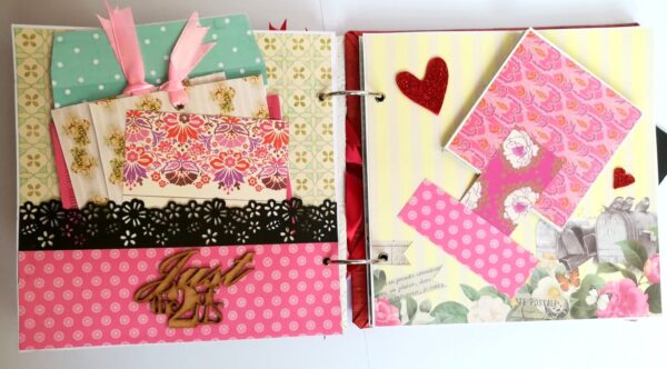 Sweet Moments Handmade Origami Scrapbook image Sweet Moments Handmade Origami Scrapbook image