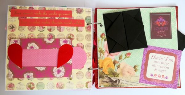 Sweet Moments Handmade Origami Scrapbook image Sweet Moments Handmade Origami Scrapbook image