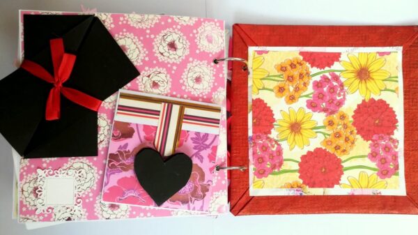 Sweet Moments Handmade Origami Scrapbook image Sweet Moments Handmade Origami Scrapbook image