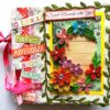 Love and Birthday Handmade Scrapbook With Origami folds image