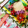 Love and Birthday Handmade Scrapbook With Origami folds image