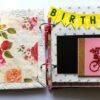 Love and Birthday Handmade Scrapbook With Origami folds image