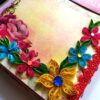 Love and Birthday Handmade Scrapbook With Origami folds image