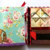 Love and Birthday Handmade Scrapbook With Origami folds image