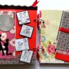 Love and Birthday Handmade Scrapbook With Origami folds image
