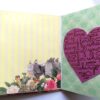 Love and Birthday Handmade Scrapbook With Origami folds image