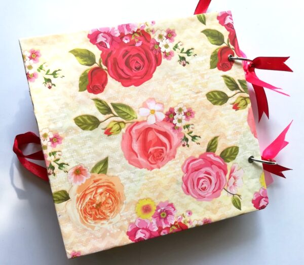 Love and Birthday Handmade Scrapbook With Origami folds image