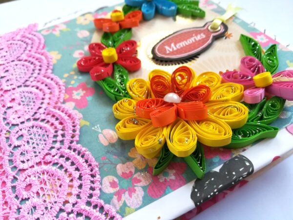 Memories Handmade Mini Scrapbook Gift image Memories Handmade Mini Scrapbook Gift image