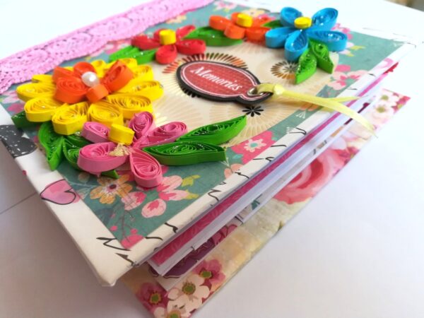 Memories Handmade Mini Scrapbook Gift image Memories Handmade Mini Scrapbook Gift image