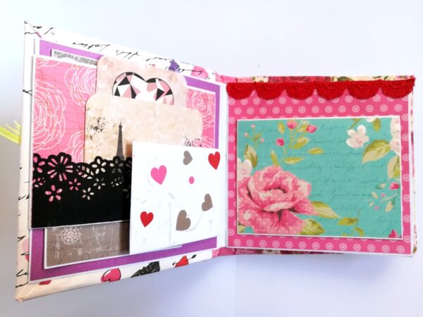 Memories Handmade Mini Scrapbook Gift image Memories Handmade Mini Scrapbook Gift image