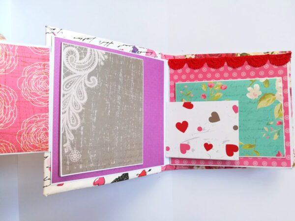 Memories Handmade Mini Scrapbook Gift image Memories Handmade Mini Scrapbook Gift image