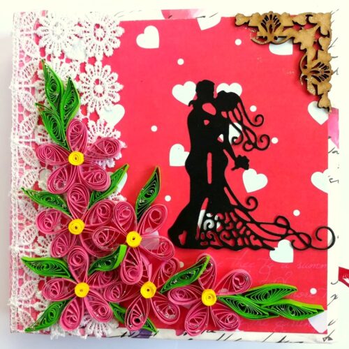 Love Mini Scrapbook Handmade Gift image