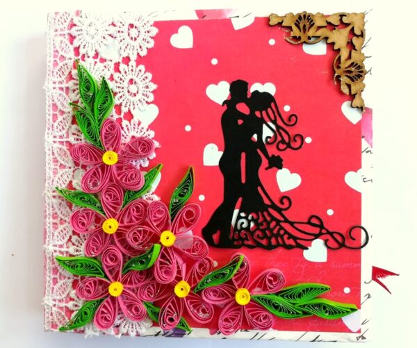 Love Mini Scrapbook Handmade Gift image Love Mini Scrapbook Handmade Gift image