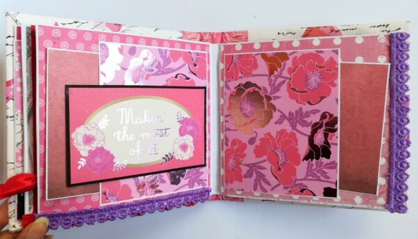 Love Mini Scrapbook Handmade Gift image Love Mini Scrapbook Handmade Gift image