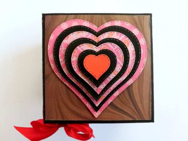 Golden Memories Romantic Explosion Box Gift Anniversary Love image