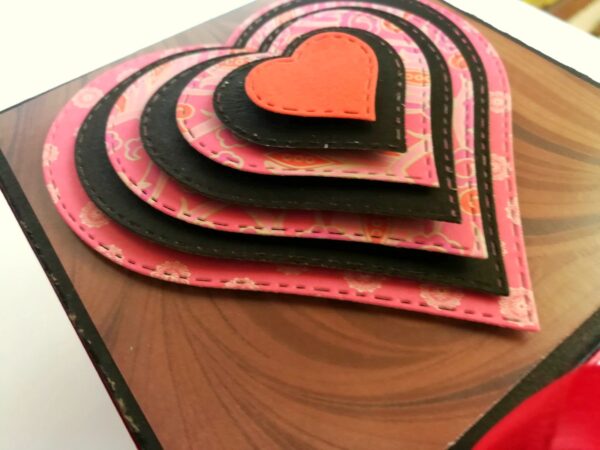 Golden Memories Romantic Explosion Box Gift Anniversary Love image