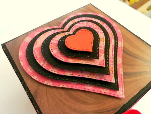 Golden Memories Romantic Explosion Box Gift Anniversary Love image