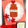 I Love You Pop Up Card Hearts Handmade image