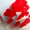 I Love You Pop Up Card Hearts Handmade image