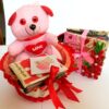 Valentine Handmade Gifts Teddy Hamper image Valentine Handmade Gifts Teddy Hamper image
