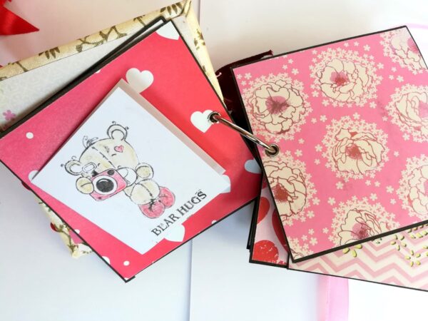 Valentine Handmade Gifts Teddy Hamper image Valentine Handmade Gifts Teddy Hamper image